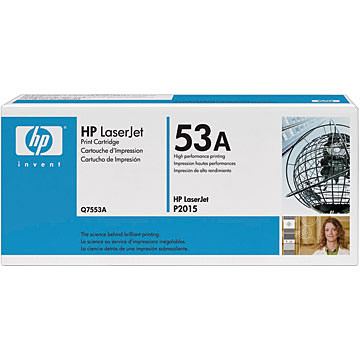 HP Q7553A 53A OEM ORIGINAL GENUINE Toner Cartridge for Laserjet P2015D
